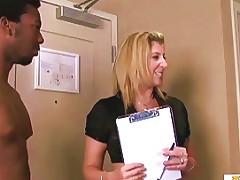 XHamster Sarah The Apartment Manager Gets Destroyed By Two Black